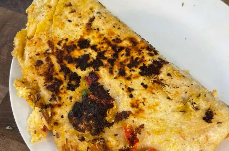 Egg & Veggie Breakfast Wrap