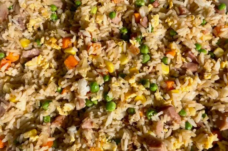 Christmas Ham Fried Rice