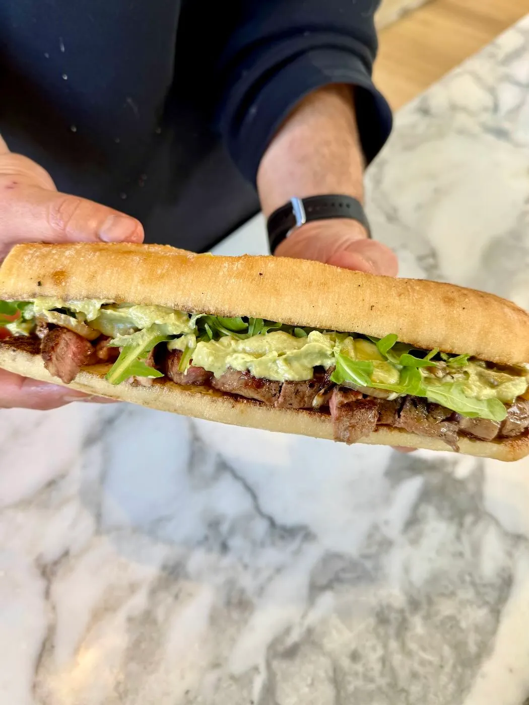 Steak Sandwich with Entrecôte Sauce