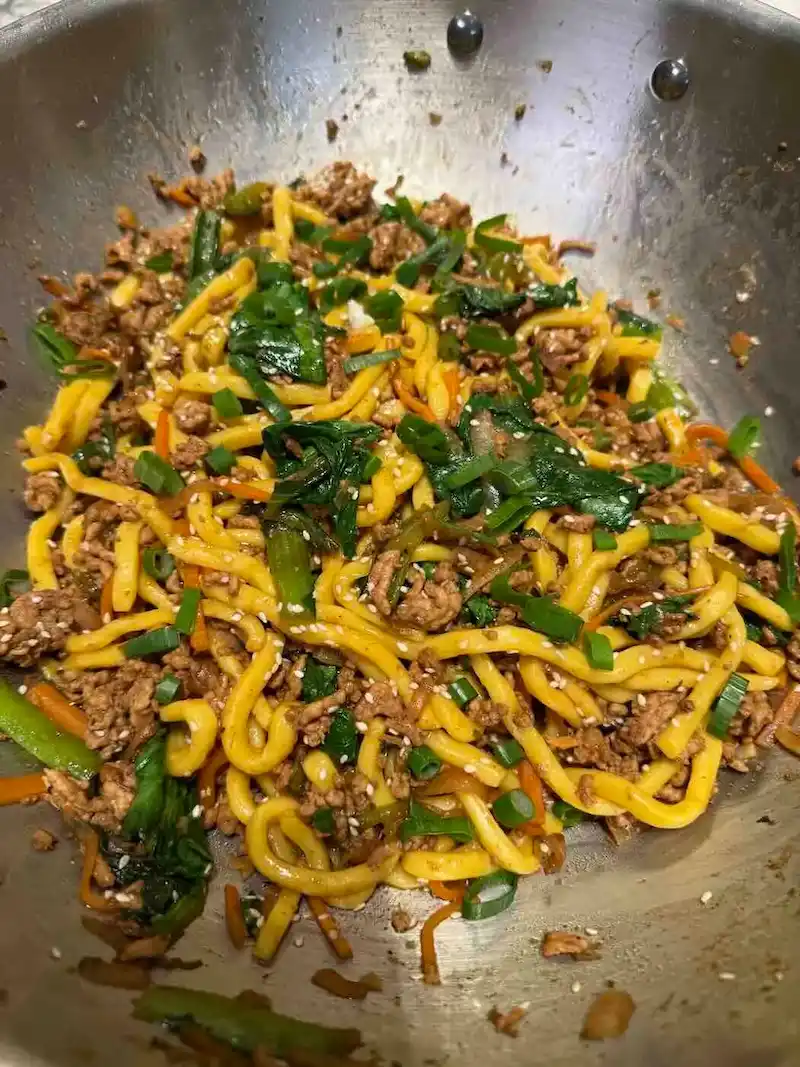 Pork & Broccolini Udon Noodles