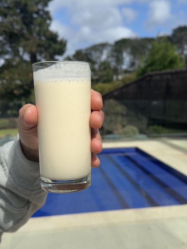 Mango Banana Protein Smoothie