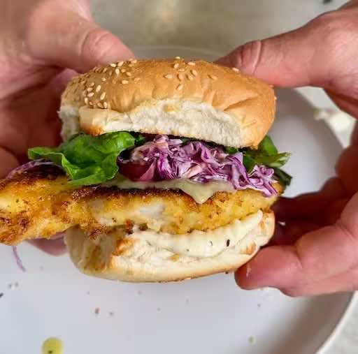Chicken Schnitzel Burgers