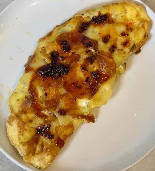 Crispy Potato Omelette