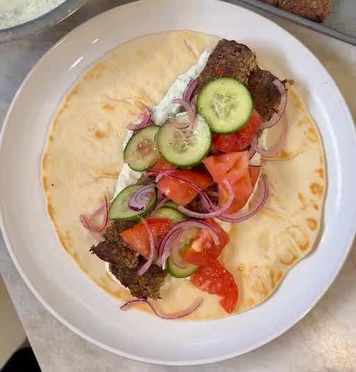 Sheet Pan Middle Eastern Beef Kebabs