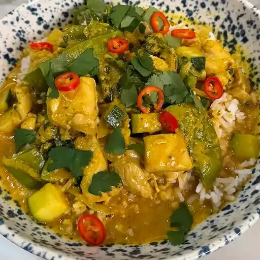 Coconut Yellow Chicken Curry