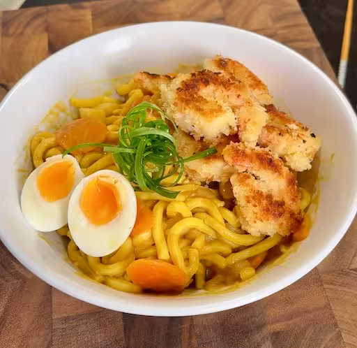 Prawn Katsu Curry Udon