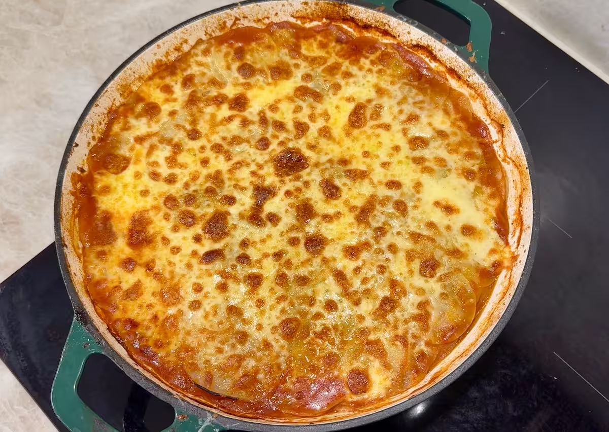 Beef Bolognese Potato Bake