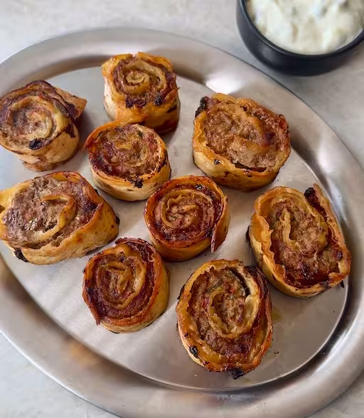 Crispy Kebab Rolls