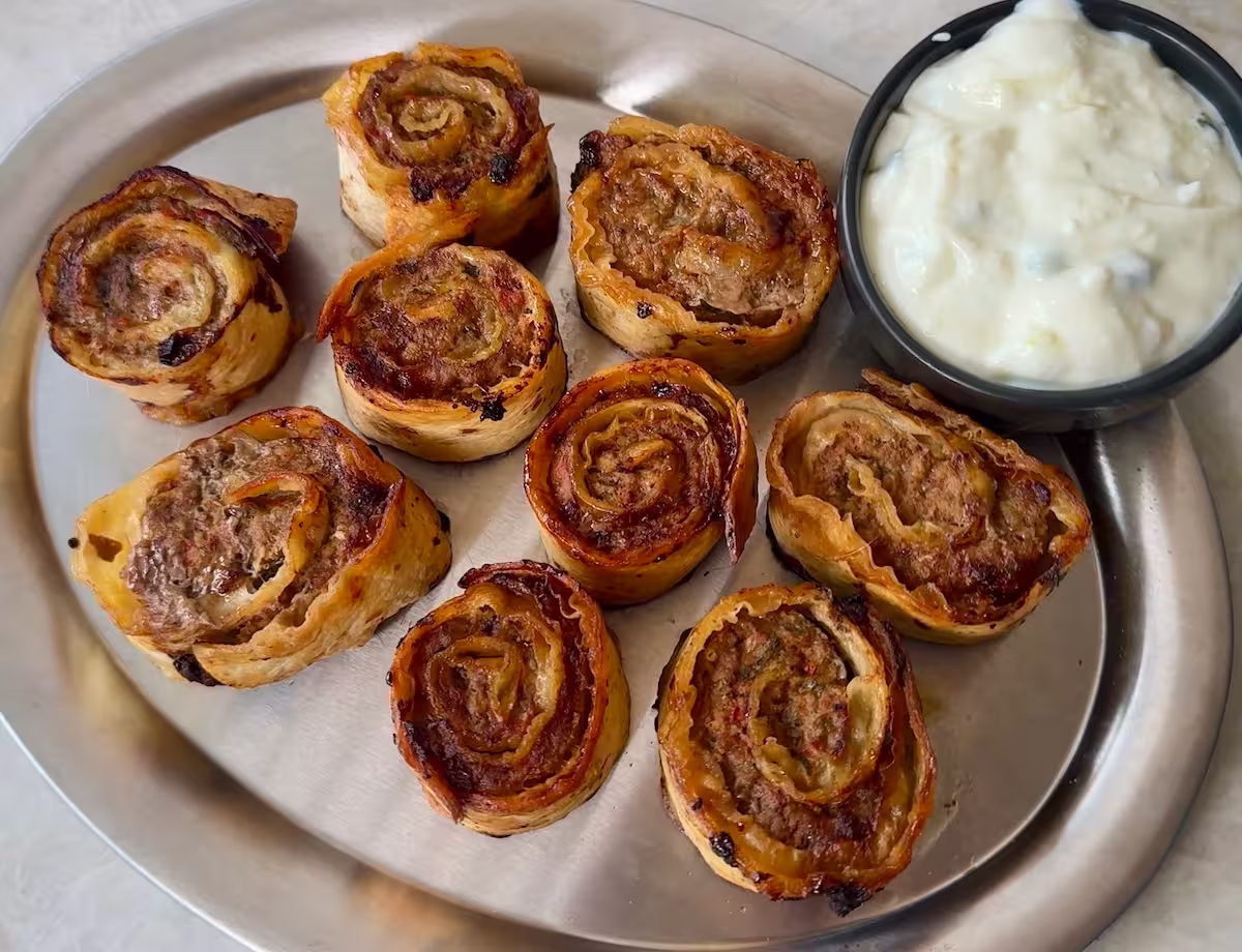 Crispy Kebab Rolls