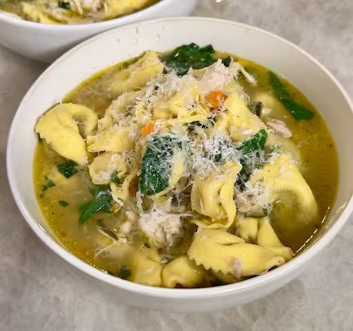 Chicken Tortellini Soup