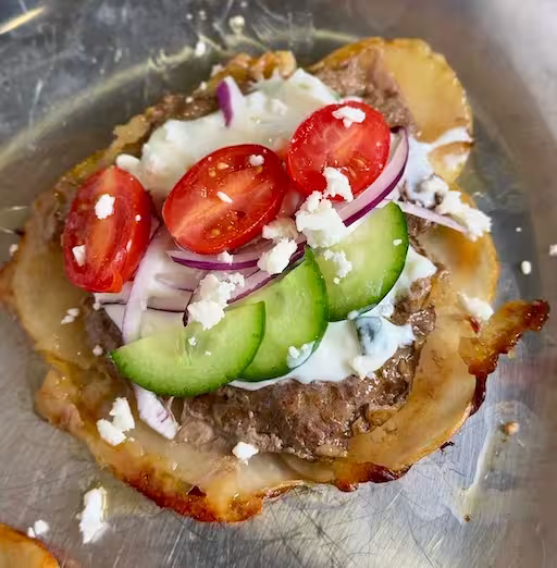 Greek Lamb & Potato Patties