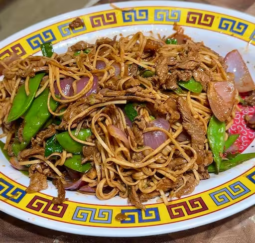 Mongolian Beef Noodle Stir Fry