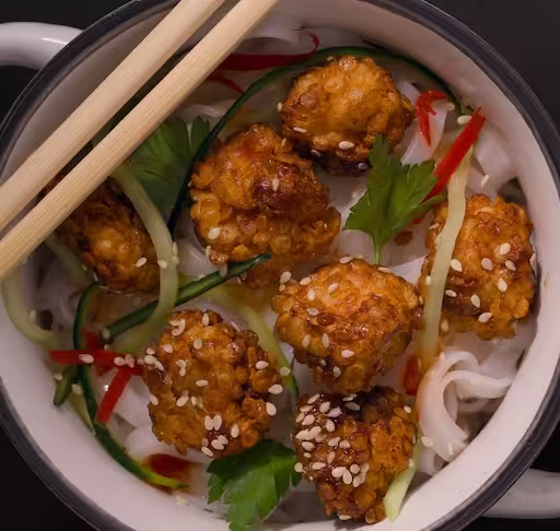 Thai Pork & Chicken Meatballs
